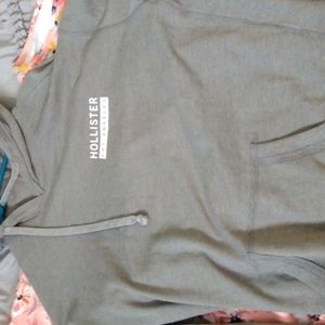 Grey light hoodie